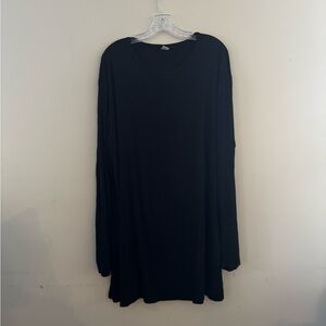 Old Navy Luxe Black Long Sleeve Tee
